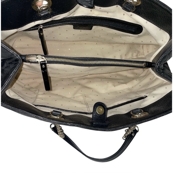 Kate Spade Black Quilted Leather Handbag